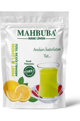 Mahbuba Nane Limon Aromalı Oralet Çayı İçecek Tozu 250gr 250 G