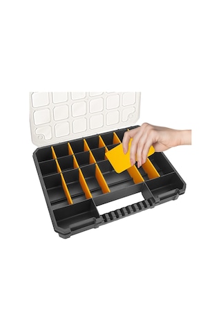 Slim Organizer Takım Çantası Ayarlanabilir 23 Bölmeli Vida Kutusu