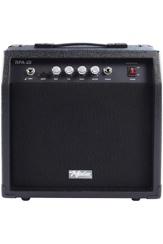Midex Rpa-20bk Bas Gitar Amfisi 20 Watt Gain Özelliği Kulaklık Çıkışı