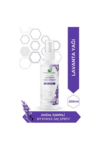 Lavanta Yağı Saç Spreyi - Bit Kovucu Saç Spreyi - Itır, Neem, Çay Ağacı