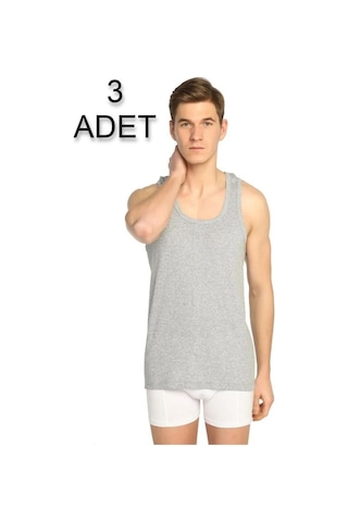 Erkek Penye Atlet 3'lü 001