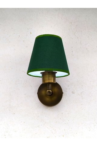 Shimmer Duvar Apliği Eskitme Gold Yeşil Başlıklı Yeşil