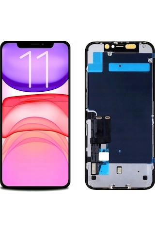 Gx Apple Uyumlu iPhone 11 Lcd Ekran Dokunmatik