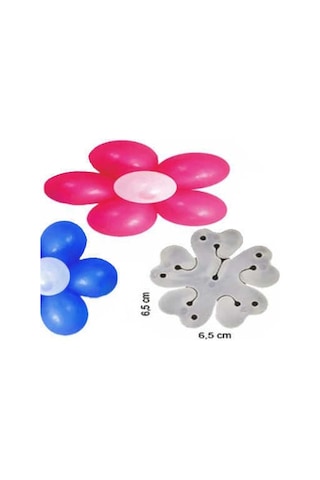 Balon Çiçek Yapma Aparatı Küçük 6.5 CM 6 Adet