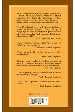 Ağrıdağı Efsanesi .....Yaşar Kemal