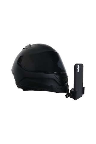 Gp Kompozit Kbg002 Kask Çene Kamera Ve Telefon Tutucu 1 Adet Boyunluk Buff Hediye Siyah