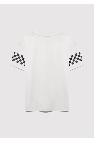 Mavi - Hot Wheels Baskılı Gri Tişört 6610303-80618 Gri