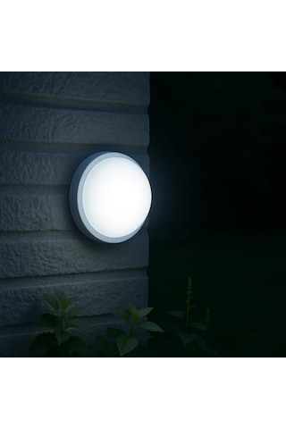 Led Beyaz Tavan Duvar Lambası Ip65 Su Geçirmez Beyaz Işık 6500k 1500 Lümen 220v Banyo Bahçe Balkon Için Dış Mek