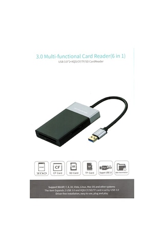 Romix Usb 3.0 Çoklu Kart Okuyucu  Xqd