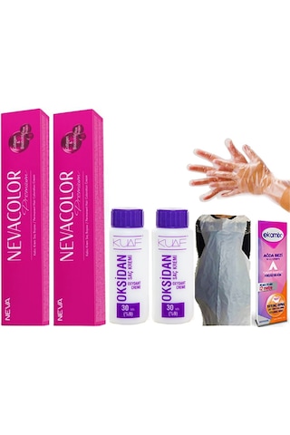 Nevacolor Saç Boyası No:11 Fildişi 2 Ad - Oksidan 30 Vol 2 Ad