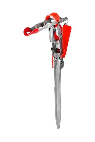 Dianziye Otomatik Balık Tuttuğunda Kamışı Kaldıran Çelik Konstrüksiyonlu Katlanabilir Balık Kamışı Tutucusu - Çift Yaylı, Ayarı Kolay, Taşınabilir