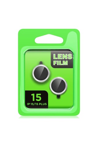 iPhone Uyumlu 15 Raze Metal Kamera Lens - Sarı