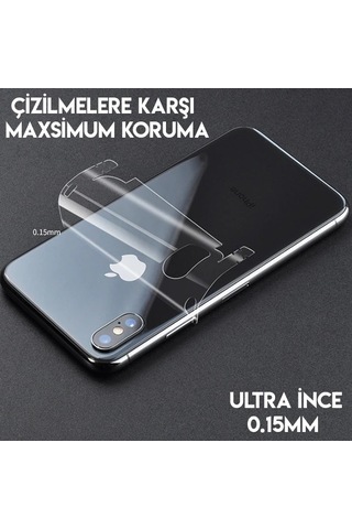 İphone 11 Pro Max 6.5 Hidrojel Hayalet Arka Yan Tam Kaplama Koruyucu Film- 5775