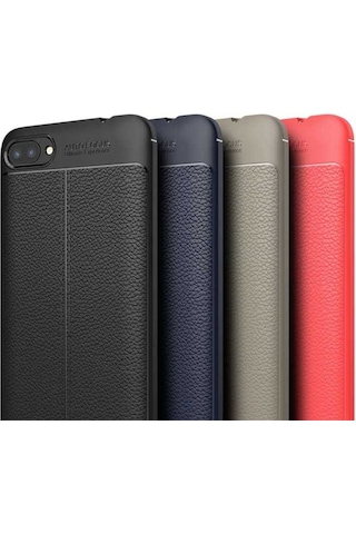 Asus Zenfone 4 Max Zc554Kl Kılıf Deri Tarzı Niss Silikon Case
