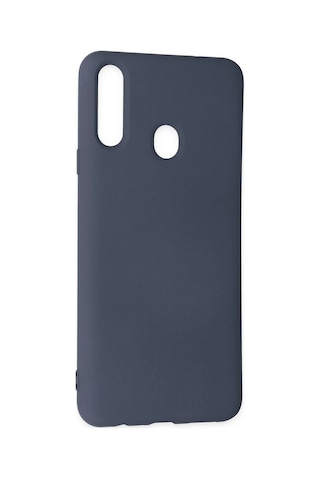 Newface - 68 - Samsung Uyumlu Galaxy A20s Kılıf Nano İçi Kadife Silikon - Spt-gld - - Gri