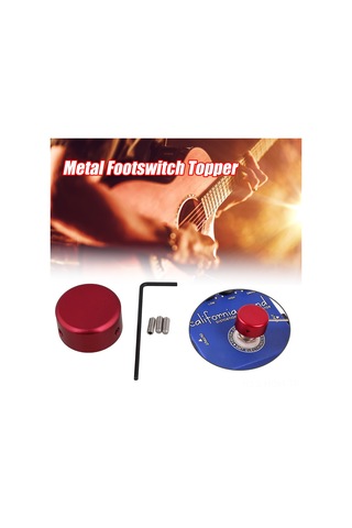 Suofeng Gitar Pedalı Ayak Anahtarı Kapağı - Alüminyum Alaşımlı, Kolay Kurulum, Yüksek Dayanıklılık, Renk Seçenekleri Mg-01981