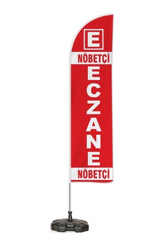 Nöbetçi Eczane Yelken Bayrak 2'li Paket V2