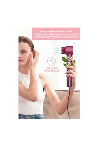 Uzun Multi-styler Saç Şekillendirici, 5in1 Hava Üflemeli