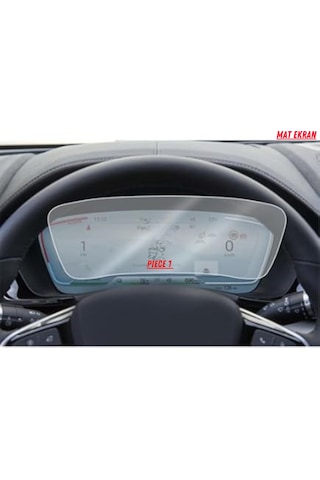 Byd Seal U Dm-i Hayalet Gösterge Ve Multimedya Uyumlu Mat Ekran Koruyucu