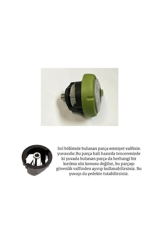 Tefal Düdüklü Tencere Emniyet Valfi - Ss-7122010438 / P2530739 / Secure 5 Genel