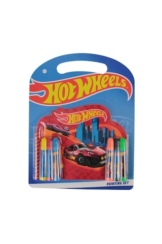 Dolphin Hot Wheels Kırtasiye Seti - Renkli