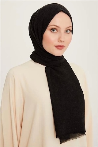 Armine Tensel Yün Şal 1001 31 Siyah