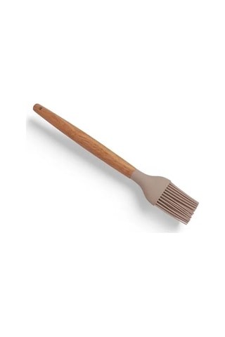 Bambu Saplı Silikon Fırça, Uzun 27 Cm, 3 Renk Seçenekli