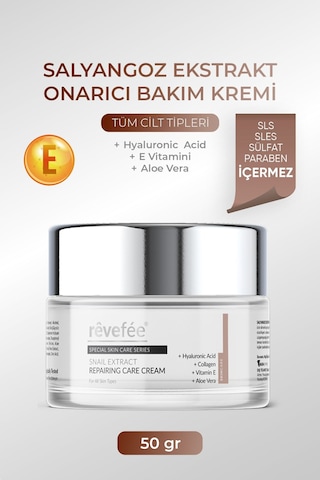 Salyangoz Ekstrat Onarıcı Bakım Kremi