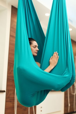 Yoga Hamak Seti-kum Beji Krem Geniş En 260cm Kadar Esneyebilme Ce Sertifikalı Ürünler Bej