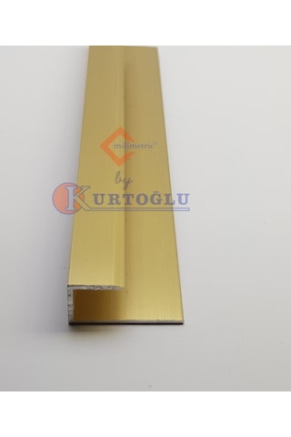 Alüminyum Parke U Profili Içi Ölçü 8Mm Parke Bitişi 328851032