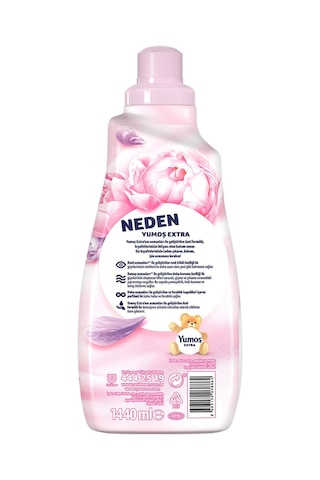 Yumoş Extra Konsantre Çamaşır Yumuşatıcısı Şakayık 4 x 1440 ML