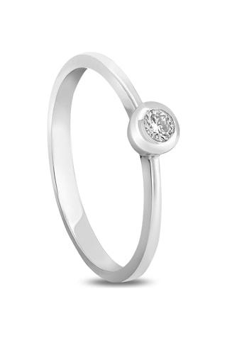 Ariş 0.08 Karat Pırlantalı Trend Yüzük