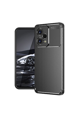 Apsuwa Xiaomi Poco X5 5g Kılıf Negro Karbon Fiber Silikon