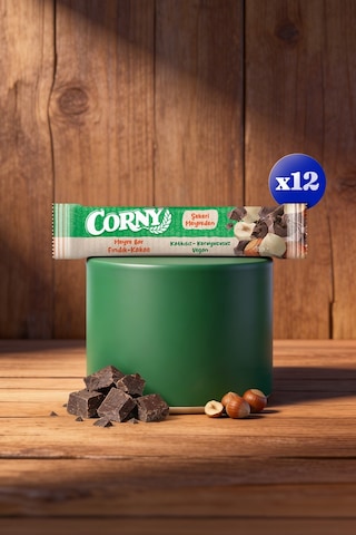 Corny Fındık Kakao Meyve Bar -35 X 12 Adet
