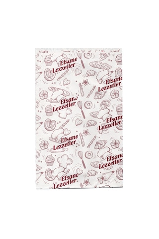Tost Kese Kağıdı Efsane Lezzetler 12x21 Cm 5 Kg