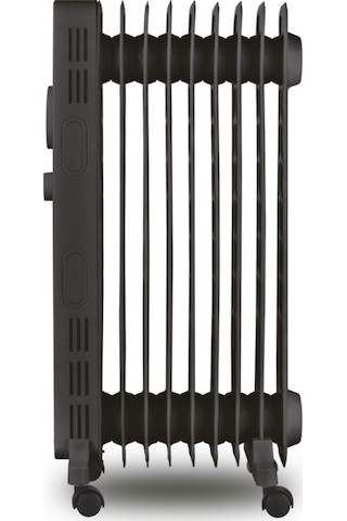 Kumtel Kum-1225 9 Dilim Siyah Radyatör