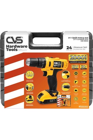 Cvs Dn 91810 Akülü Darbeli Matkap