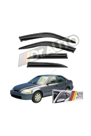 Honda Civic Hb Sd 1996-2001 Cam Rüzgarlığı 4'lü