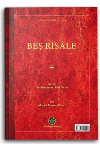 Çanta Boy Beş Risale Mecmuası (Mukayeseli) 9786054299416