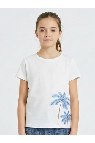 Xo Kids Kız Çocuk 2lü Alt Üst Kombin Takmı 8-14 Yaş Set0489 İndigo