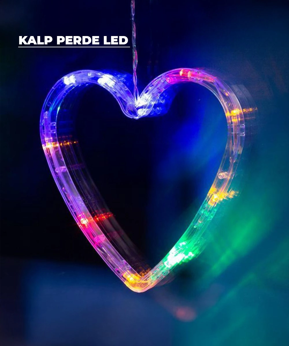 Kalpli Dekoratif Rgb Çok Renkli Led Usb & Pilli - 3,5 Metre - Animasyonlu 3 Metre Rgb Set