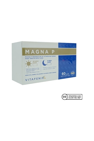 Vitafenix Magna P Magnezyum B6 60 Saşe
