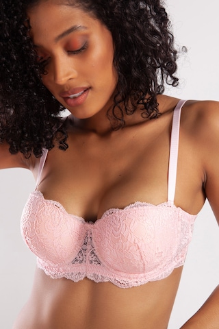 Etiler Collection Golshan G.colors Push Up Strapless Bra, Açık Pembe Konforlu Ve Şık Sütyen Çok renkli