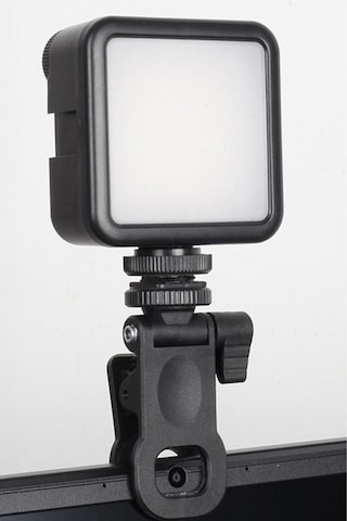 Thentech Selfie Işığı Şarjlı Fotoğraf Makine Telefon Tripod Laptop Uyumlu Kolay Taşınabilir Profesyonel Işık Beyaz
