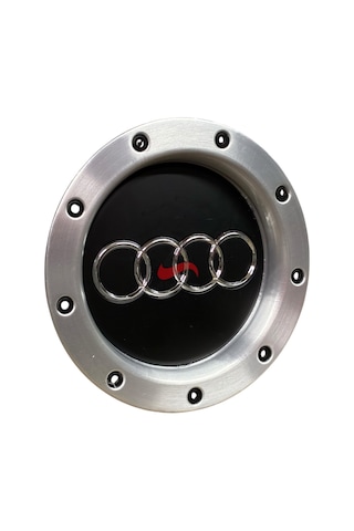 Audi A4 S4 1999 - 2008 Jant Göbek Arması Kapağı Siyah Renk 8d0601165s Adet ı