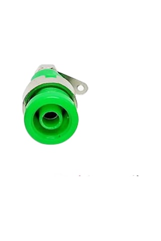 4mm Korumalı Yeşil Born Jack - 10 Adet