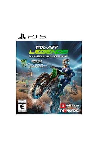 Mx Vs Atv Legends - 2024 Monster Energy Supercross Edition Ps5 Oyun