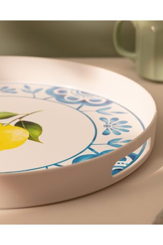 Madame Coco Lemoncha Yuvarlak Tepsi Teps0000000094