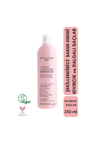 Byphasse Bukleli Saçlar İçin Şekillendirici Bakım Kremi 250 ML