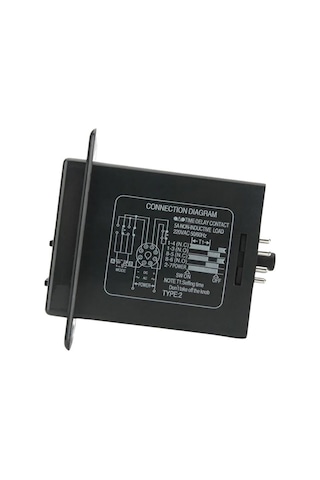 Asy-3d Dc 24v Gecikmeli Dpdt Dijital Zaman Rölesi - 999m